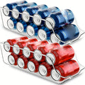 Refrigerator Can Organizer – Auto Rolling Soda Dispenser