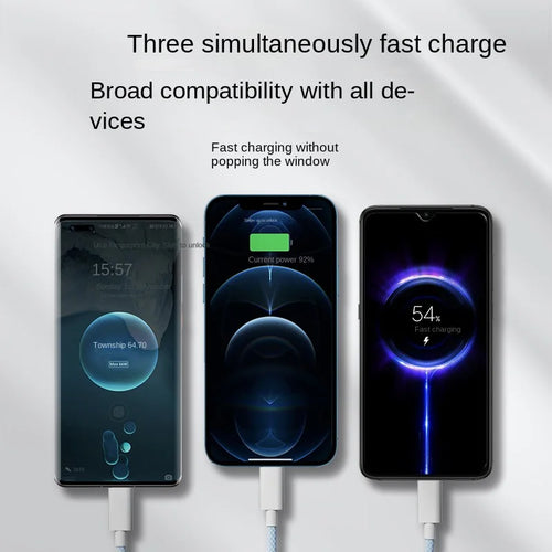 3-in-1 Fast Charging Cable – One Cable for All Your Devices