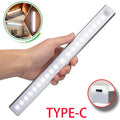 Rechargeable Motion Sensor LED Night Light – USB-C Wireless Closet & Cabinet Light