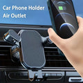 Universal Car Phone Holder – Air Vent Mount for Smartphones 4.7–7.2 Inches